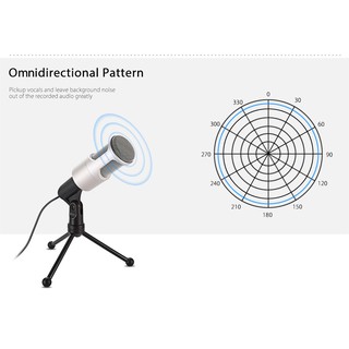 Mic thu âm mọi hướng Yanmai SF - 960 kèm phụ kiện