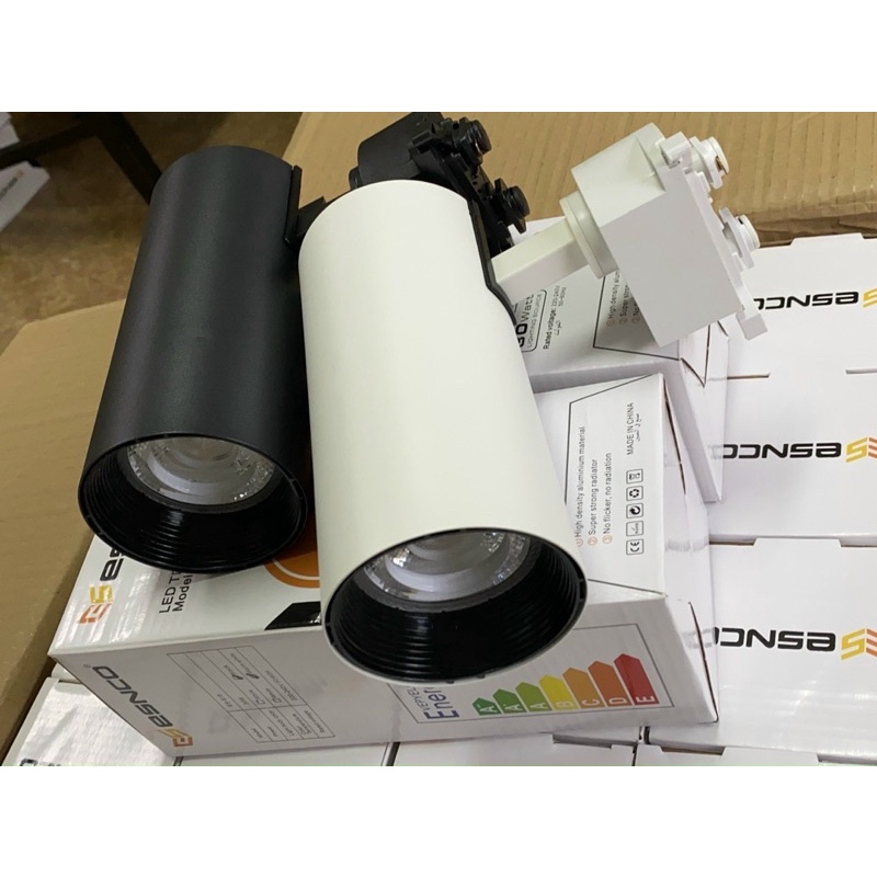 Đèn rọi COB trang trí shop, cửa hàng, quán coffee chuẩn công suất 20W thương hiệu Esnco bảo hành 12 tháng đổi mới