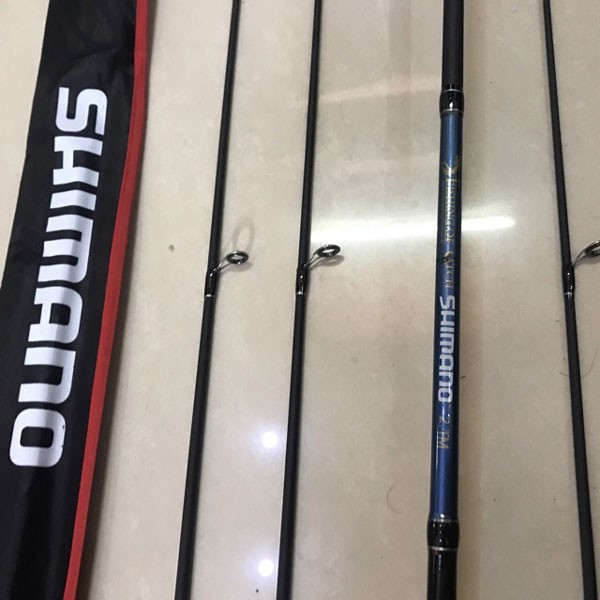 alo helo [xả kho] Cần lure Shimano 2 ngọn Đứng hoặc ngang 1m8 - 2m1 - 2m4