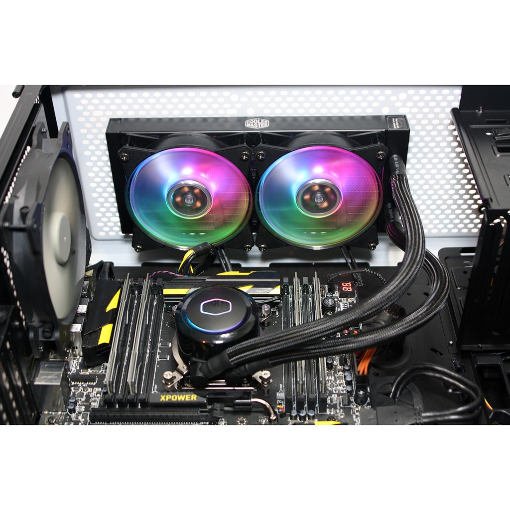 Tản nhiệt nước CPU cooler master MASTERLIQUID ML240R RGB RAINBOW