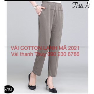 VẢI COTTON LẠNH MÃ 2021