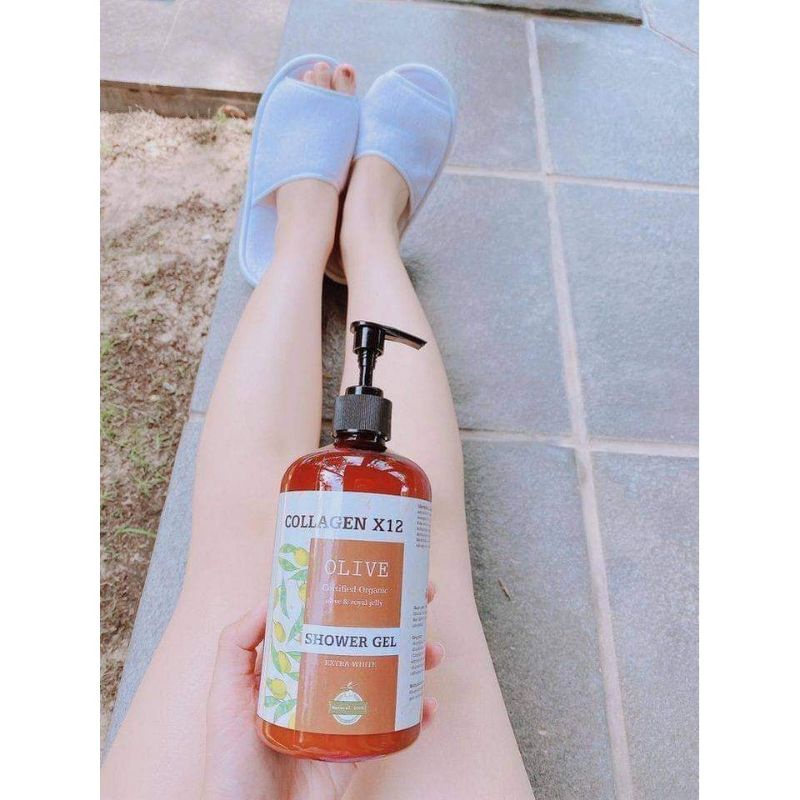 Sữa Tắm Thải độc Trắng Da Collagen X12 (bật tone nhanh)