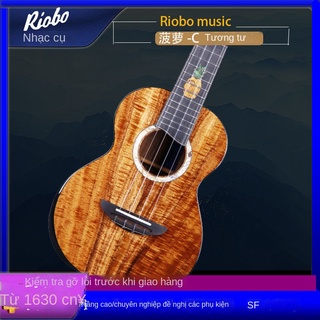 Đàn ukulele đầy đủ Đơn dứa Nữ mới bắt đầu Học sinh sinh viên Đàn ghi ta dành cho người lớn Đàn ukulele chơi chuyên nghiệ