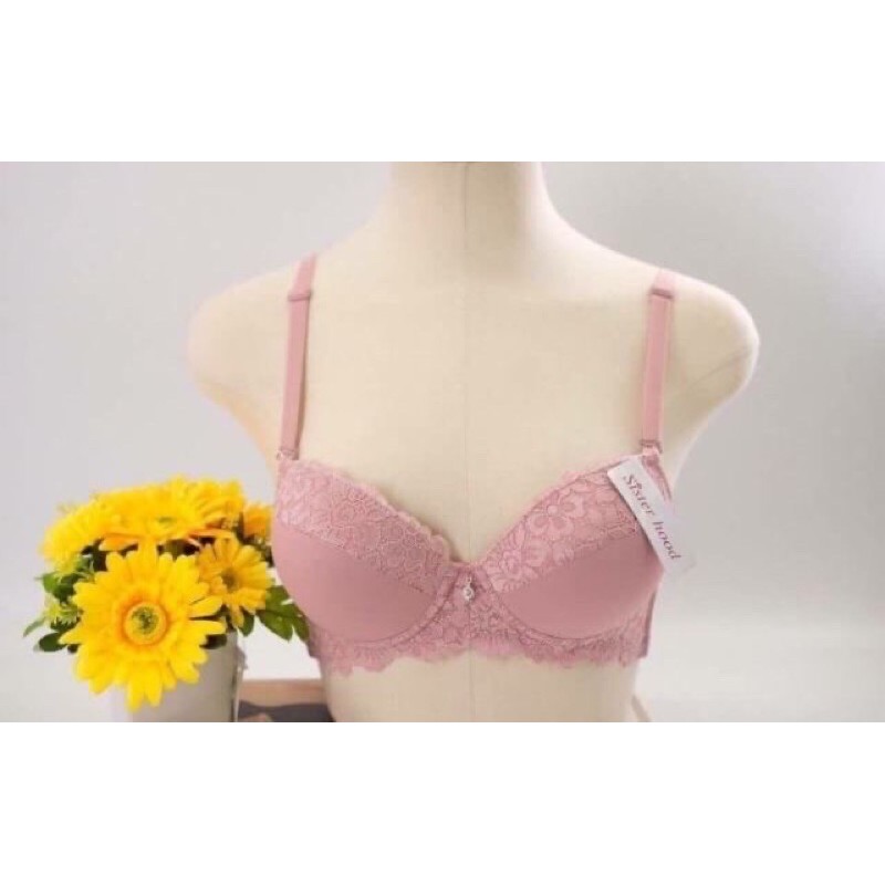 Áo lót Thái Lan Sisterhood 2227 - nâng ngực mặc áo dài, mặc váy mút dày 3cm
