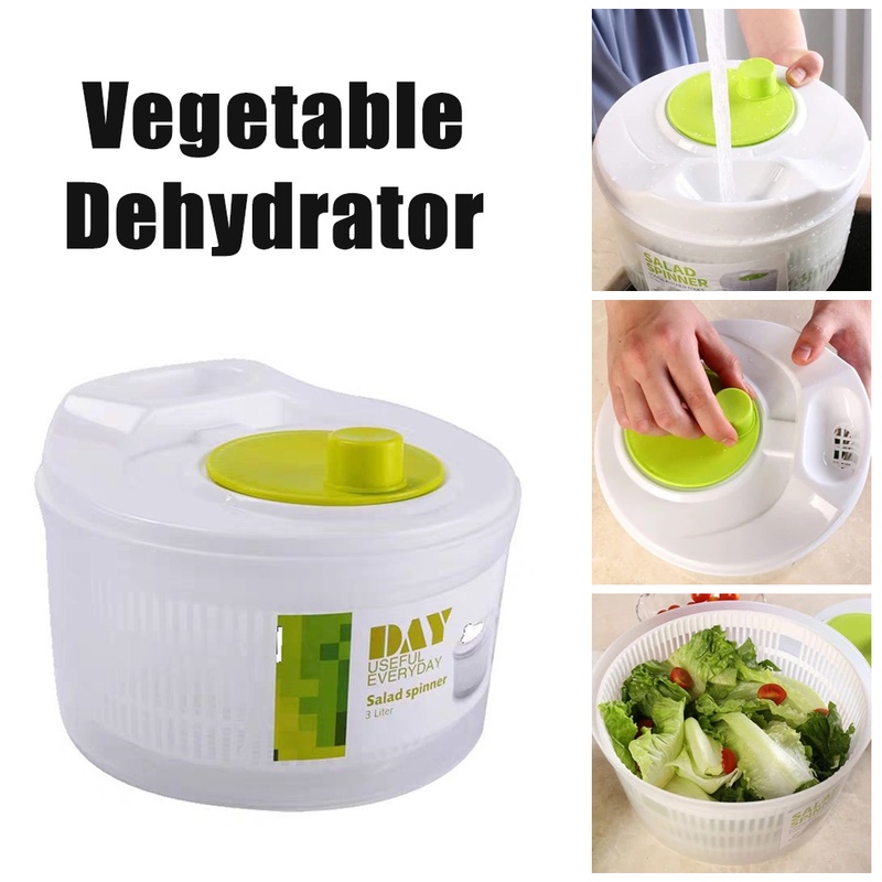 Rổ Rửa Rau Củ Quả Đa Năng Thiết Kế Xoay Tiết Kiệm Sức Lực Tiện Dụng Cho Nhà Bếp