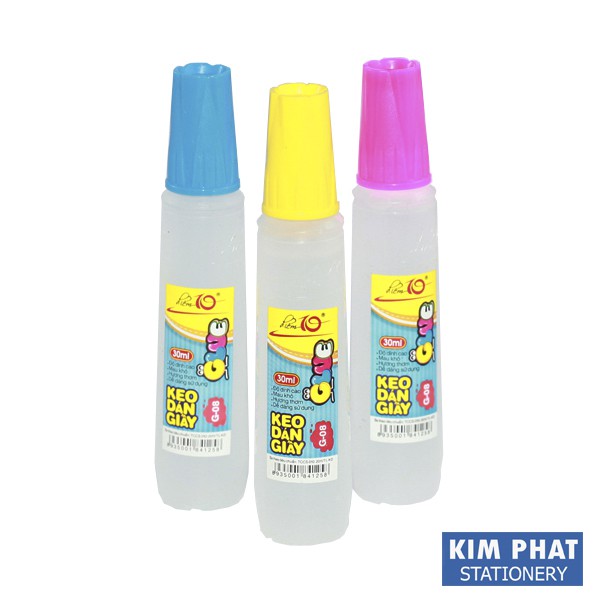 Hồ nước, keo dán giấy không độc hại, nhanh khô 30ml G08