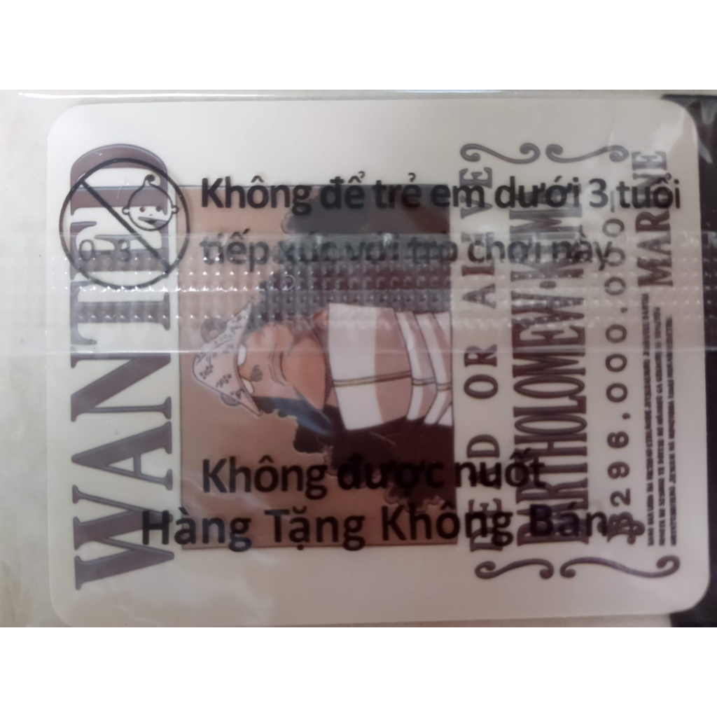 Thẻ wanted Tooniess 2019