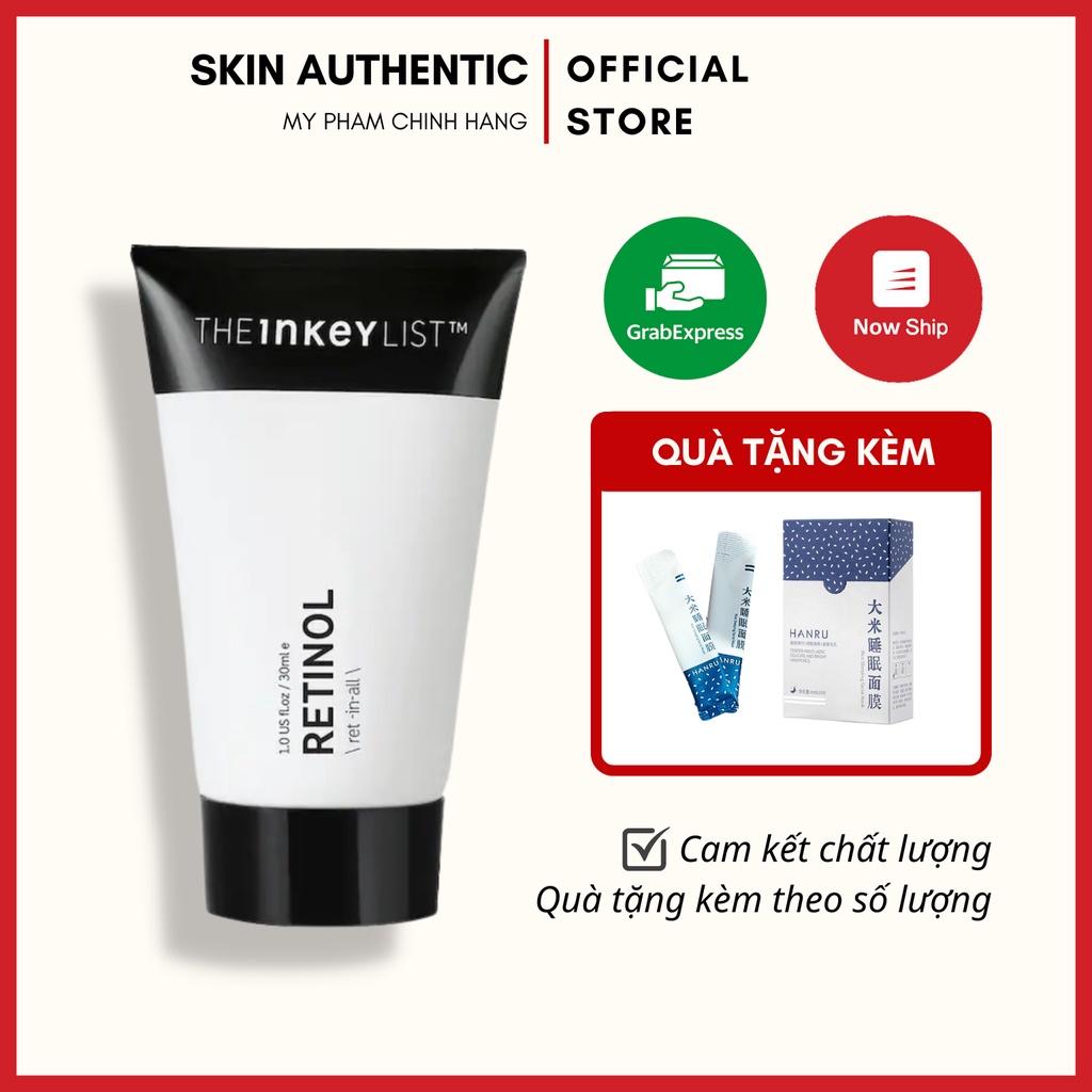 The INKEY List Retinol Anti - Aging Serum - Tinh chất chống lão hóa - 30mL - Skin.authentic