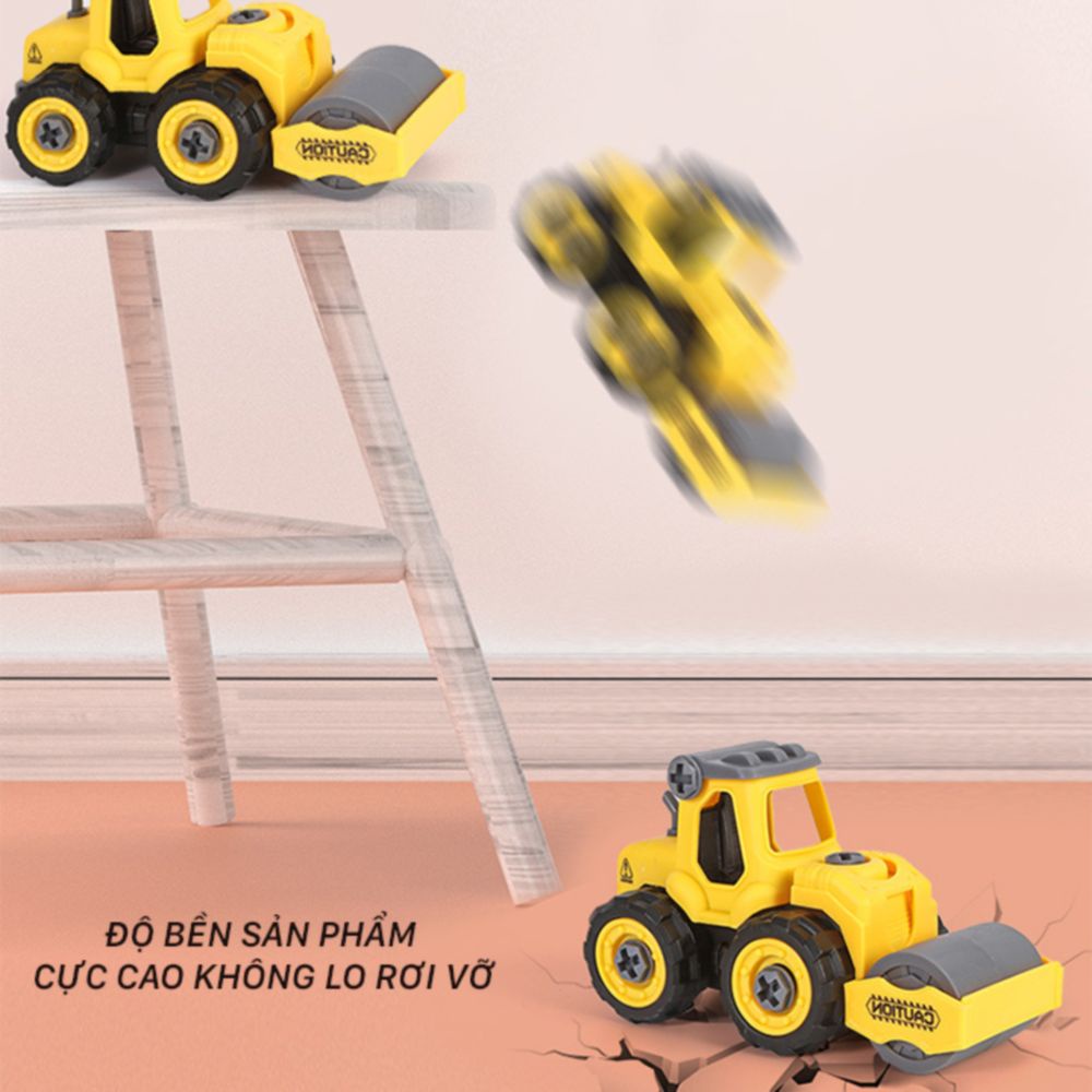 Xe đồ chơi cho bé – Bộ đồ chơi lắp ráp ô tô giúp bé phát triển tư duy, trí não (xe ô tô đồ chơi lắp ráp)