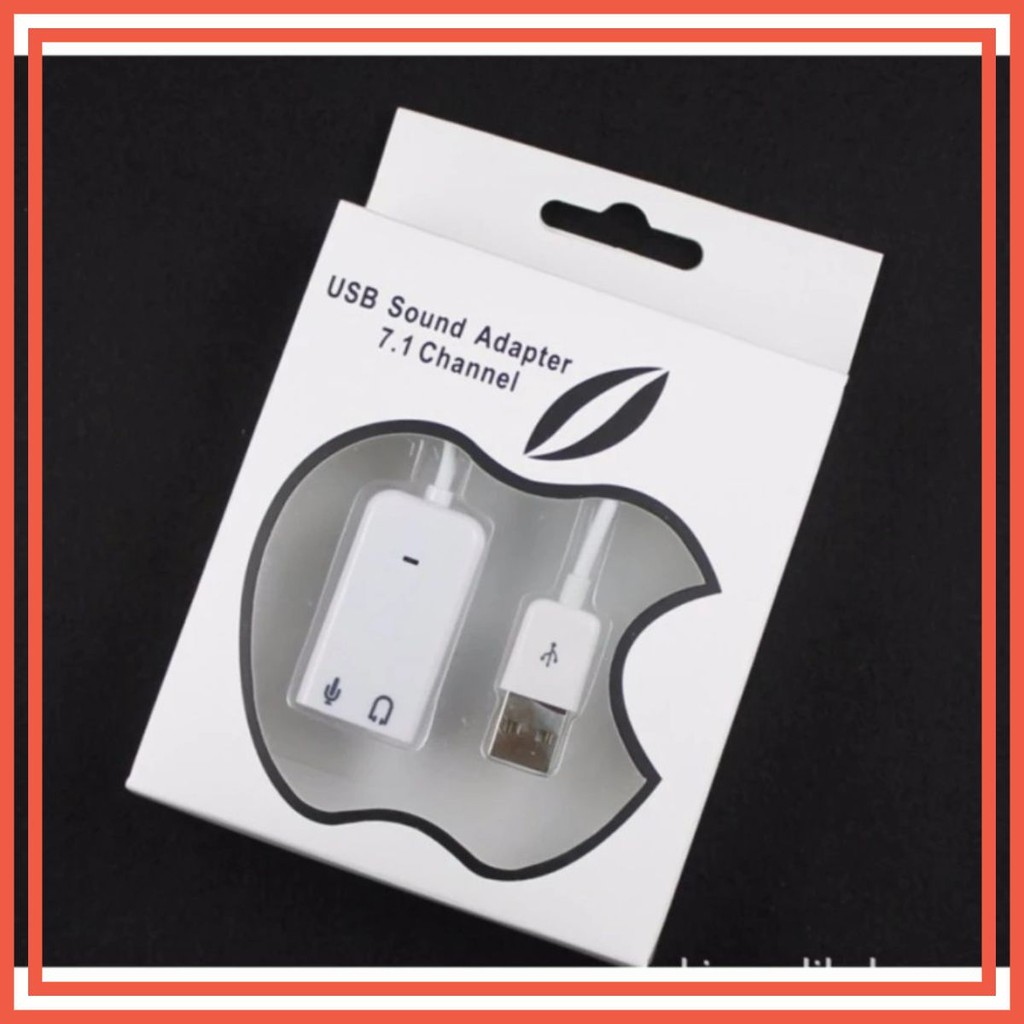 USB Sound 5H 7.1 Arigato Sound dây cao cấp giá rẻ cáp chuyển USB 2.0 Sang Audio APELE