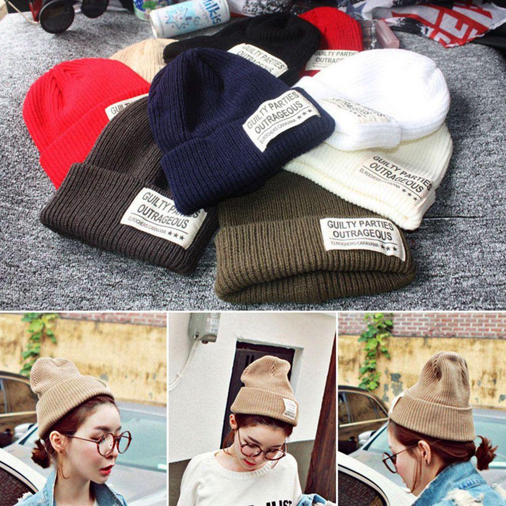 Mũ Beanie Dệt Kim Unisex 15 Màu