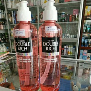 GEL TẠO KIỂU VÀ GIỮ NẾP TỰ NHIÊN CHO TÓC"DOUBLE RICH"250ML!