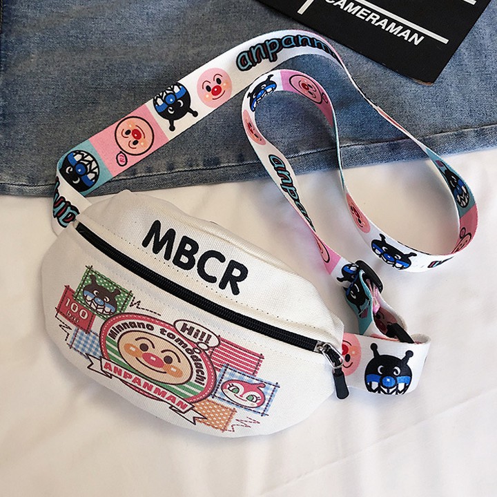 Túi bao tử vải đeo chéo nữ Hàn Quốc giá rẻ Hot 2020 TM10 | BigBuy360 - bigbuy360.vn