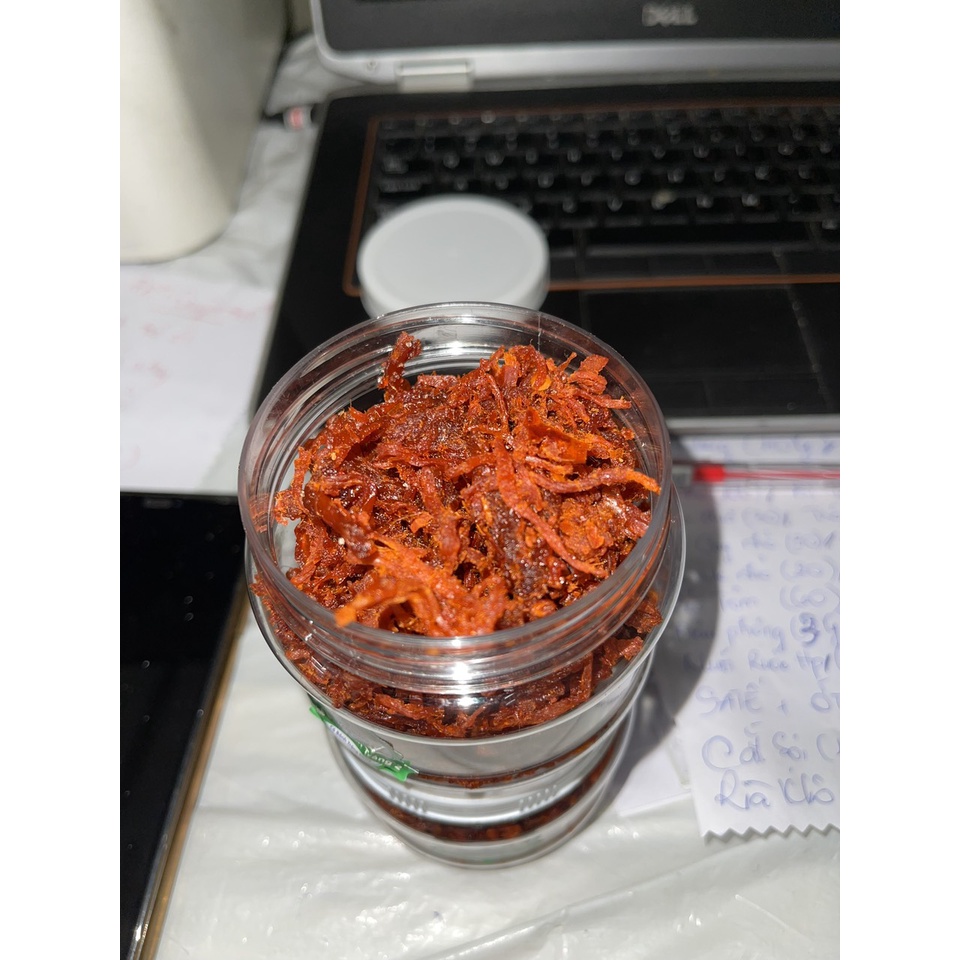 100G KHÔ BÒ SỢI LOẠI NGON TRỘN BÁNH TRÁNG