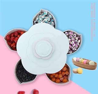 KHAY MỨT LÚA MẠCH XOAY HÌNH HOA MẪU MỚI 2018