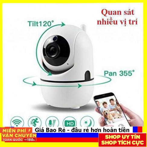 Camera Nichietsu Wifi NL69 xoay 360_1080P/ Thẻ nhớ 32G chính hãng