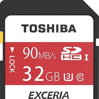Thẻ nhớ MicroSD 32G  CLASS 10 90MS Toshiba Box (Đỏ)