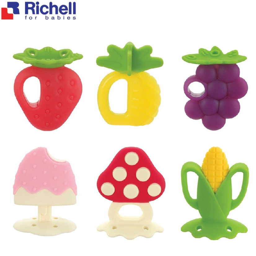 Gặm nướu Silicone Richell có hộp