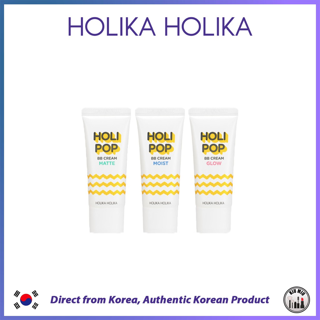 HOLIKA HOLIKA HOLI POP BB CREAM SPF30 PA++ 30ml *ORIGINAL KOREA*