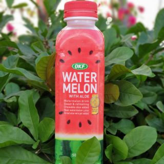 Nước dưa hấu nha đam okf 500ml - hàn quốc