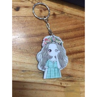 Móc khóa chibi cắt hình theo yêu cầu