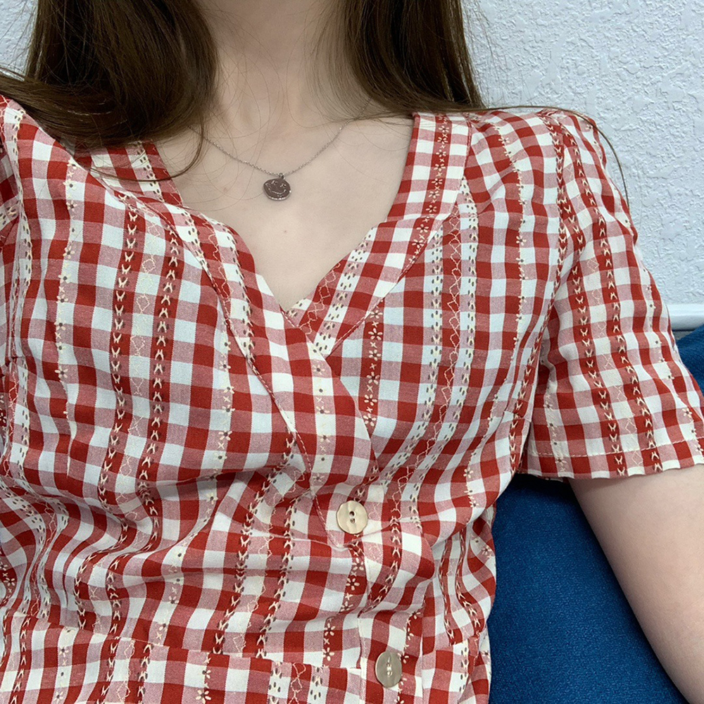 Vòng Cổ Choker Phối Hình Mặt Cười Mạ Bạc Đơn Giản