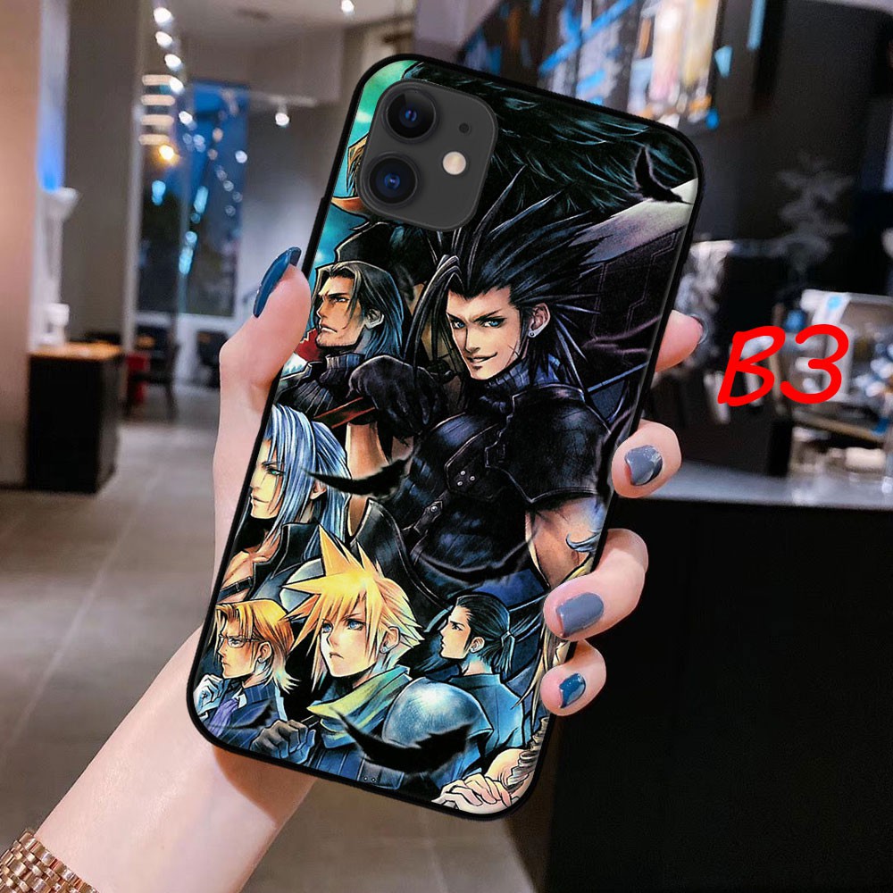 Ốp điện thoại in hình Final Fantasy VII FF7 cho iPhone 11 Pro Max XS MAX XR X 8 7 6s 6 Plus SE 2020