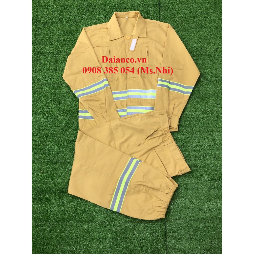 Quần áo chống cháy theo TT48-BCA- Hình thật