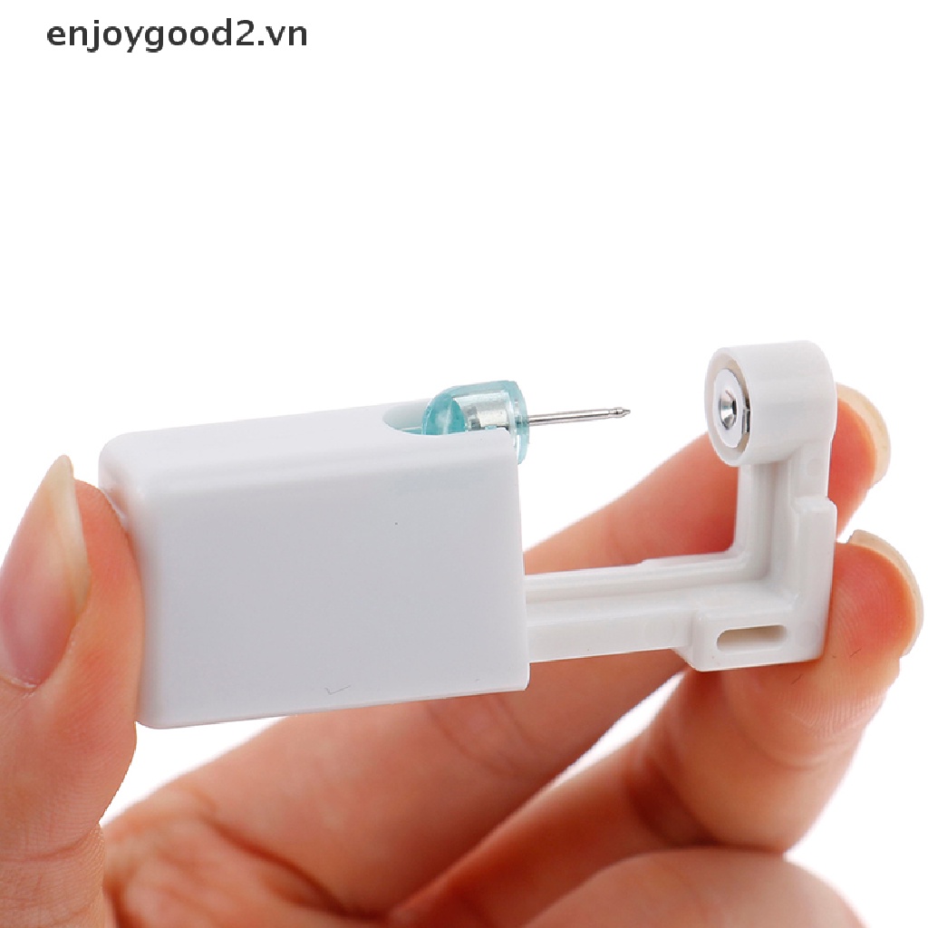 Súng Bắn Bông Tai Tự Động Dùng Một Lần Kèm Khuyên Tai 4mm