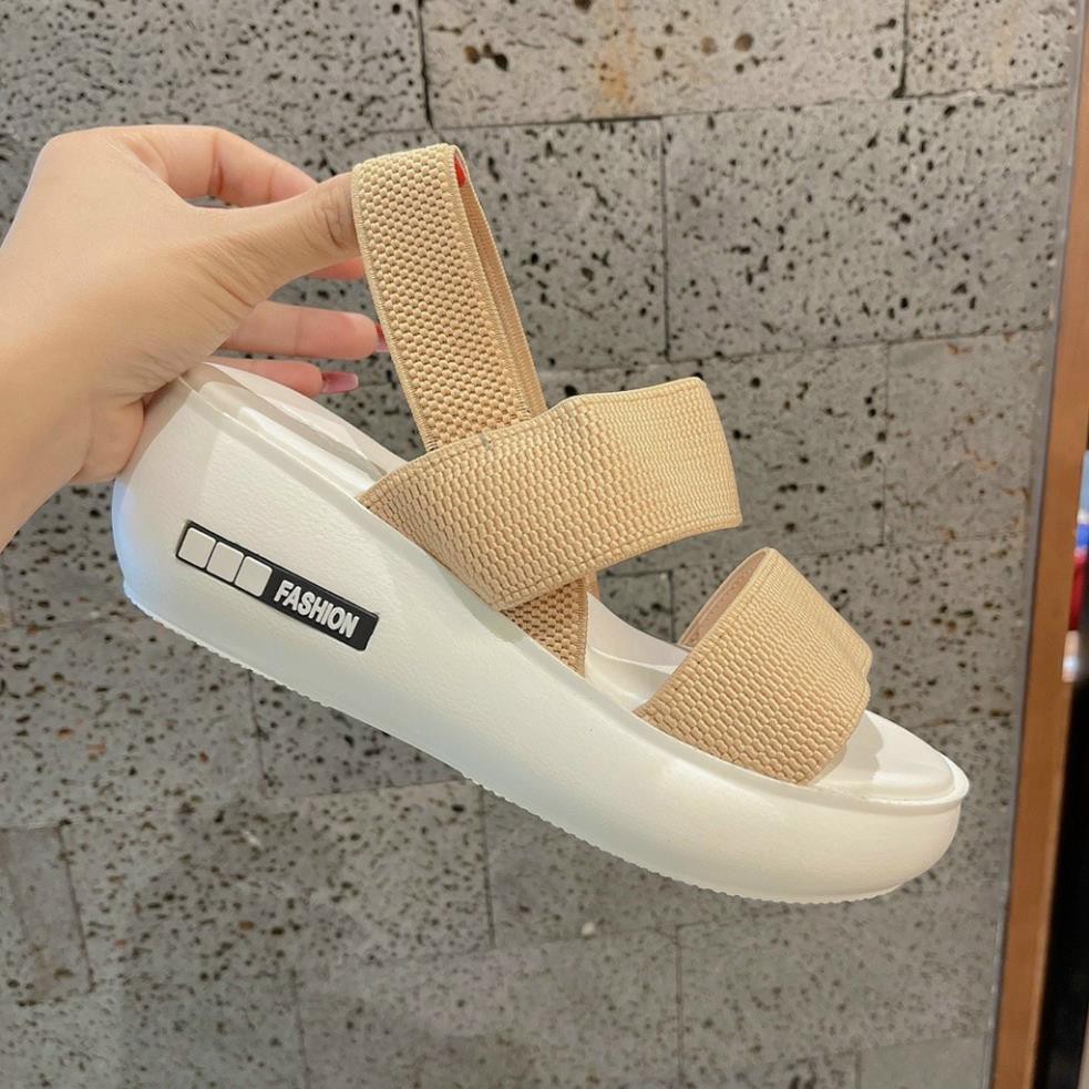 ⚡Free Ship⚡ Sandal Hai Quai Thun Đế Bánh Mì 5P