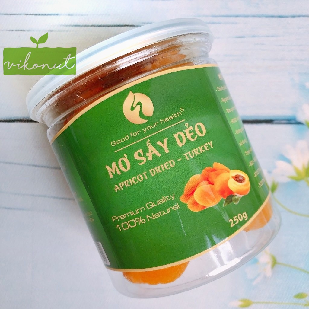 Mơ sấy dẻo chua ngọt không đường Thổ Nhĩ Kỳ  - Dried Apricot Turkey