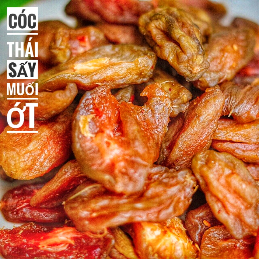 Cóc Thái Sấy Muối Ớt Lon 500Gr &amp; Lon 300Gr