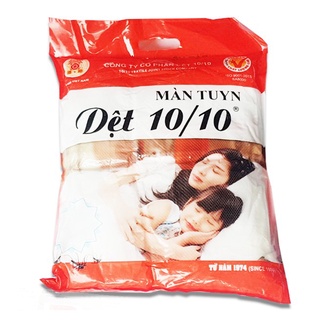  Màn tuyn chống muỗi dệt 10 10 mùng trắng mắt nhỏ cao cấp 1m2 1m6 1m8 2m2 