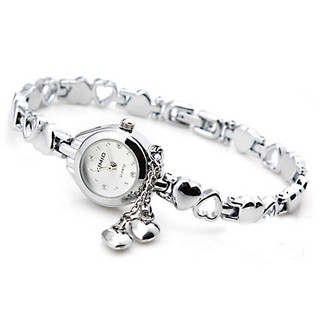 Đồng hồ nữ dây inox Kimio trái tim M37
