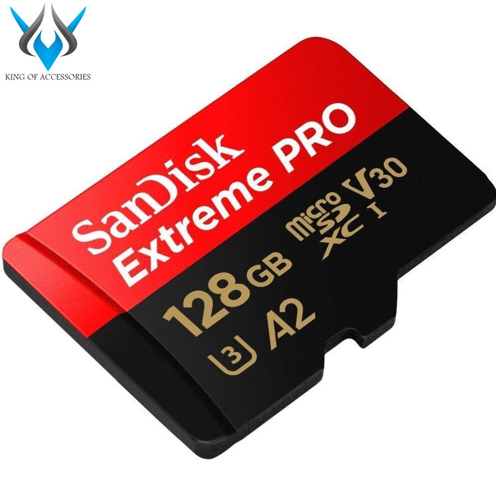 Thẻ Nhớ MicroSDXC SanDisk Extreme Pro V30 U3 4K A2 128GB R170MB/s W90MB/s (Đen đỏ)