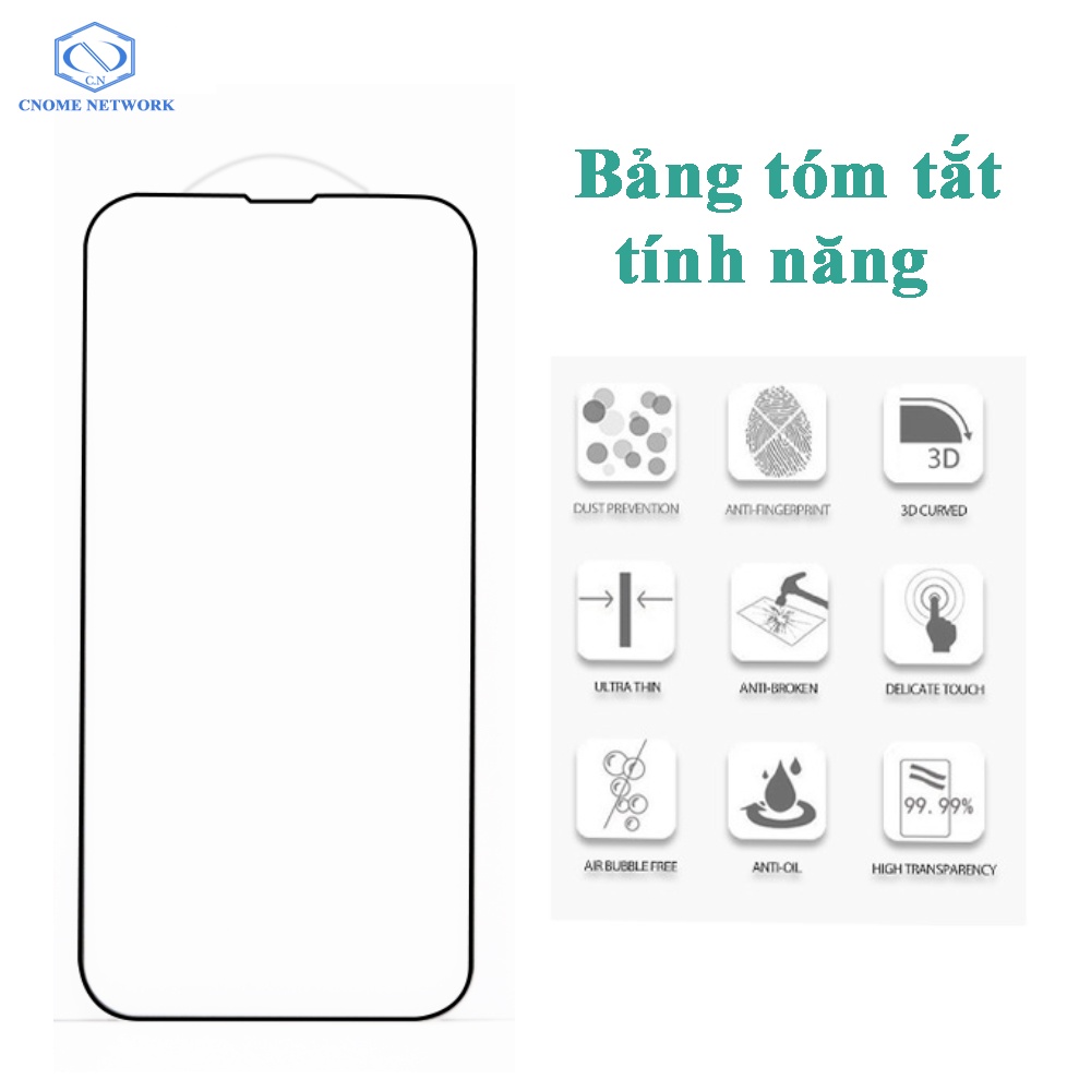 [Hot 2021 - iPhone 13] Dán cường lực màn hình iPhone 13 13 Pro 13 Pro max full màn cao cấp