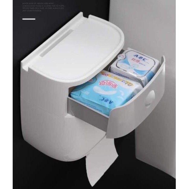 Hộp đựng giấy vệ sinh ECOCO mẫu mới siêu tiện dụng
