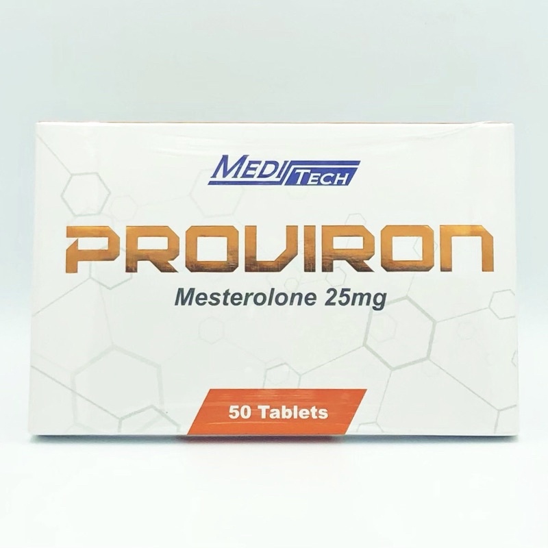 Proviron Meditech - Mesterolone 25mg Hộp 50 Viên