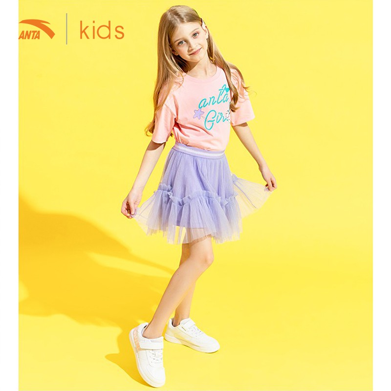 Chân váy ngắn bé gái Anta Kids 362027383-2