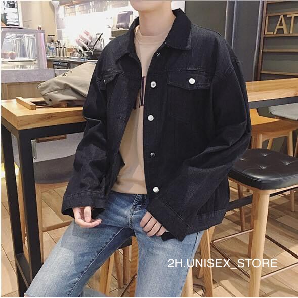 ÁO KHOÁC JEAN KAKI NAM NỮ UNISEX FROM ĐẸP CHUẨN 2H.UNISEX_STORE