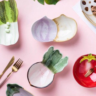 Bát sứ ăn dặm hình rau củ quả - Nhiều mẫu
