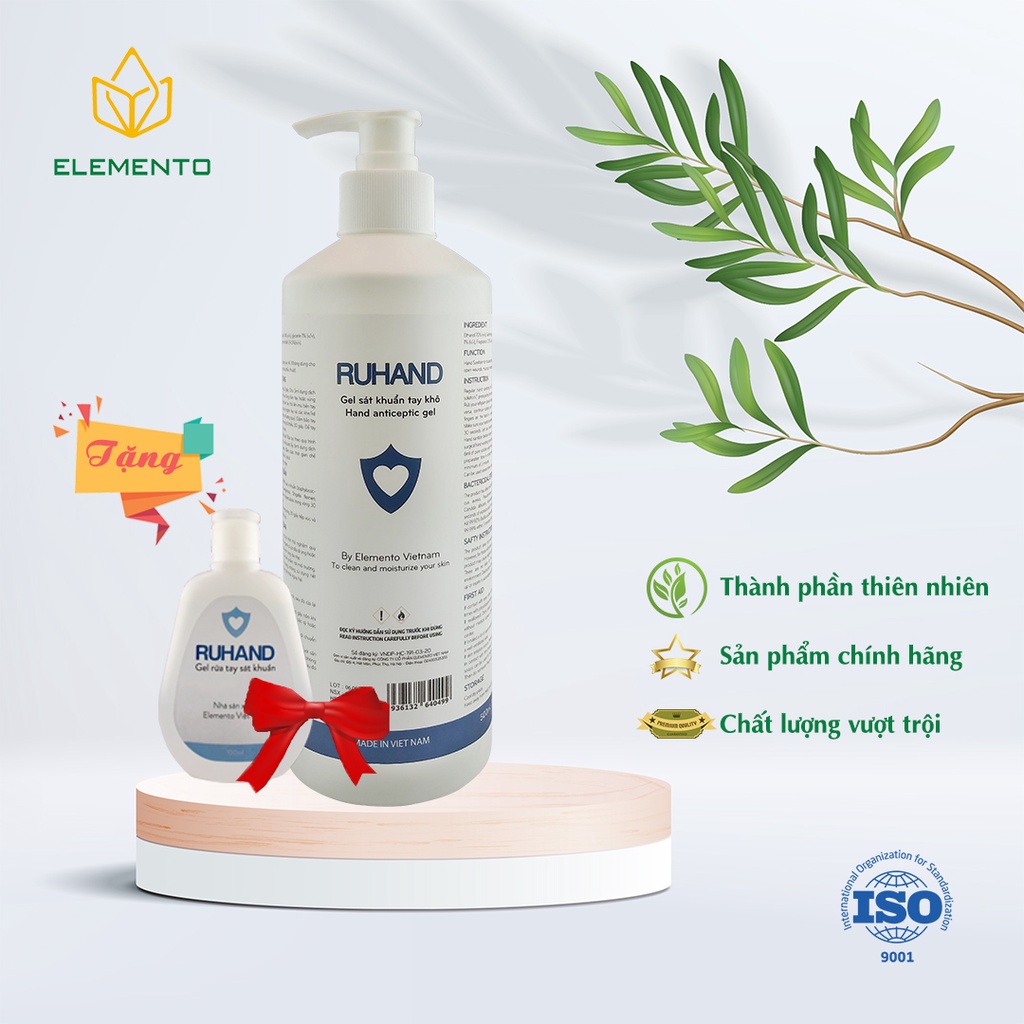 Nước Rửa Tay Sát Khuẩn RUHAND 500ml - Dung Dịch Rửa Tay Sát Khuẩn An Toàn Không Gây Kích Ứng