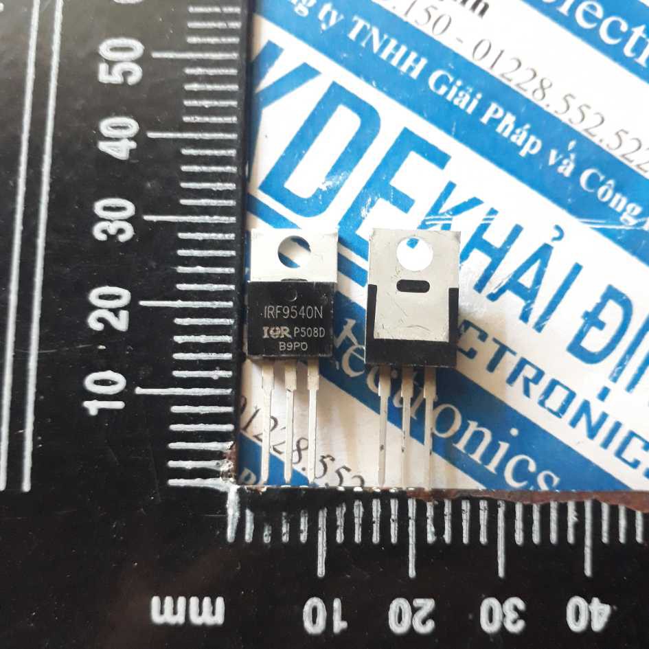5 con IRF9540N IRF9540 9540 TO-220 23A 100V MOSFET P-CH kênh P kde2815