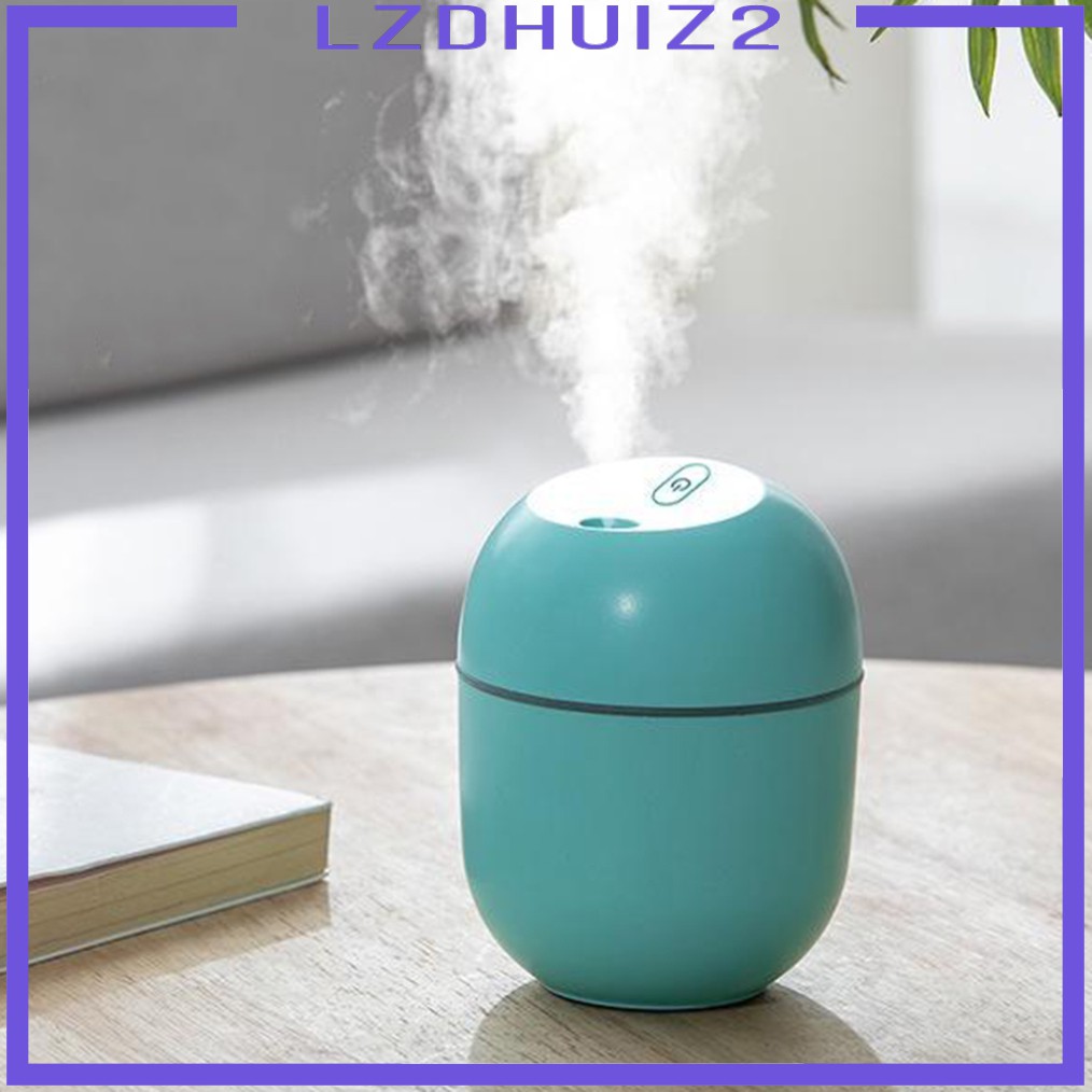 [Hàng mới về] Máy tạo ẩm không khí mini siêu âm có đèn led 220ml chất lượng cao