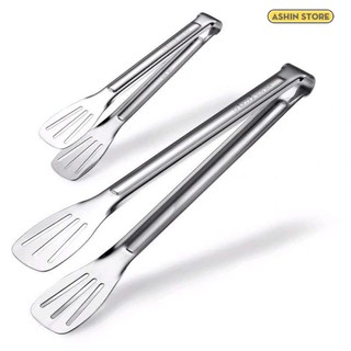 Kẹp Gắp Thực Phẩm, Gắp Đá Và Thức Ăn Bằng Inox