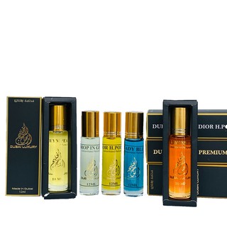 Tinh dầu nước hoa dubai cao cấp dạng lăn 12ml Với Hơn 30 mùi hương khác nhau thơm dai - HT Market Giao Nhanh Toàn Quốc