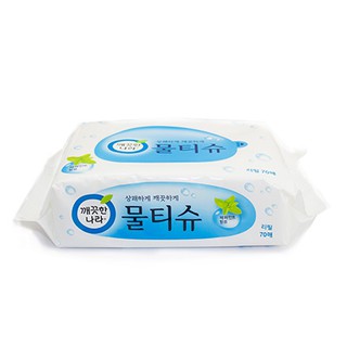 Giấy ướt kleannara hương bạc hà có nắp