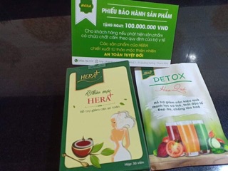 Trà thảo mộc giảm cân hẻa(combo 1 tháng)