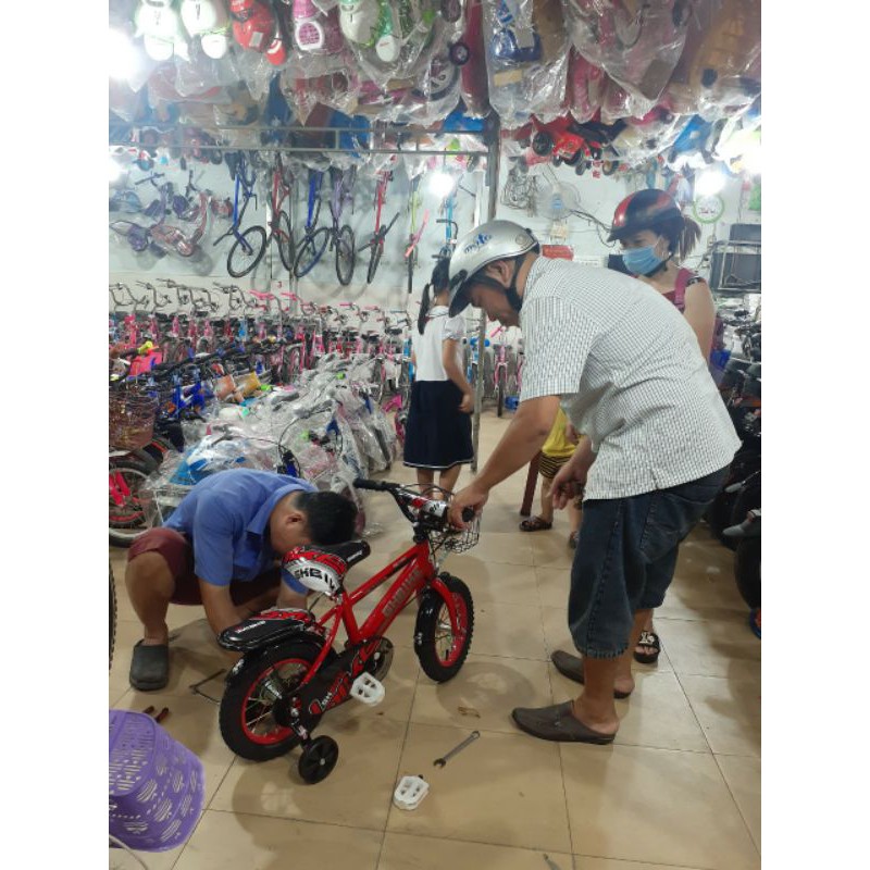 Xe đạp trẻ em 12in bé trai GHbike