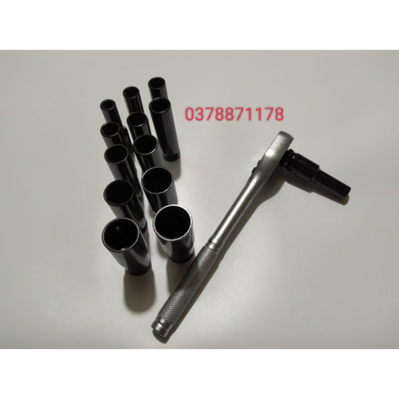 Bộ khẩu sửa chữa ô tô xe máy tuýp dài 1/2 Kapusi